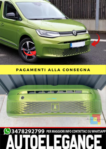⭐PARAURTI VERDE  ADATTO PER  VW caddy USATO VERNICIATO 2021 - 2025 ⭐