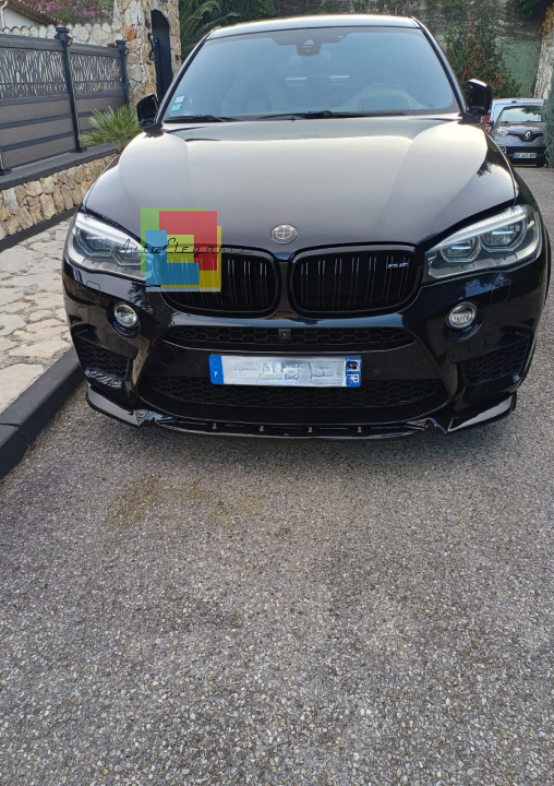 0209🔥SPLITTER ADATTO PER BMW X5 F15 MX5 X6 F16 MX6 2013-2018 NERO LUCIDO🔥