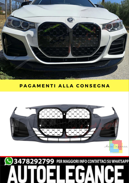 🔥PARAURTI ANTERIORE TIPO ADATTO PER BMW SERIE 4 G22 M TECH UPGRADE🔥