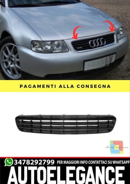 ⭐GRIGLIE DE RADIATORE ADATTO PER AUDI A3 2000-2003 nero⭐
