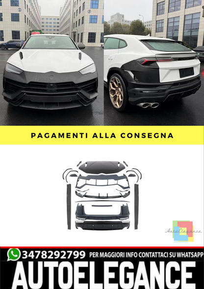 ⭐BODYKIT ADATTO PER Lamborghini Urus 18-22 Conversione a ornamenti in carbon⭐