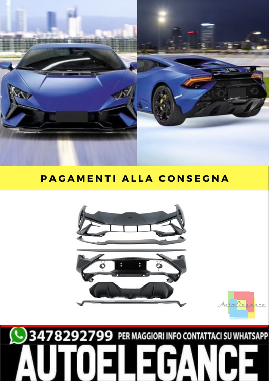 🔥BODYKIT ADATTO PER Lamborghini Huracan LP580 & LP610 EVO 14-23 Conversion🔥