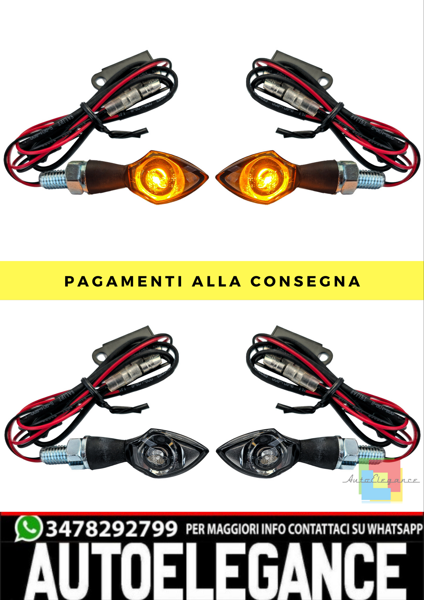 ❄️Indicatore LED per moto Mini penna con testa personalizzata Mini indicatore ❄️
