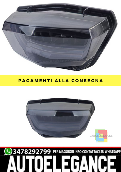 ❄️fari posteriore a LED per in vetro trasparente Fumo per Suzuki DL1000V-STROM❄️