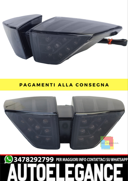 ❄️Fari posteriore a LED per nero MV Agusta F4 1000 Brutale 920 990 1090 R RR❄️