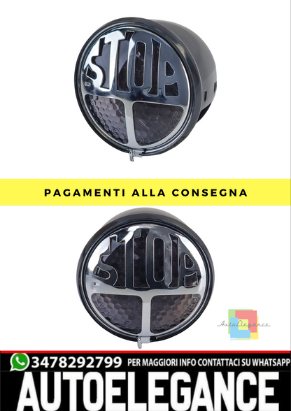 ❄️Moto LED Millers Stop Fari Posteriore Luce Freno Retro Custom E-Approvazione❄️
