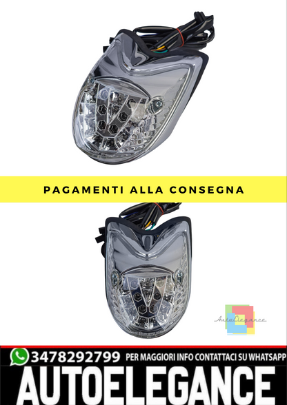 ❄️Indicatore a LED per moto Vetro trasparente per Yamaha XVS 950 Midnight Star❄️