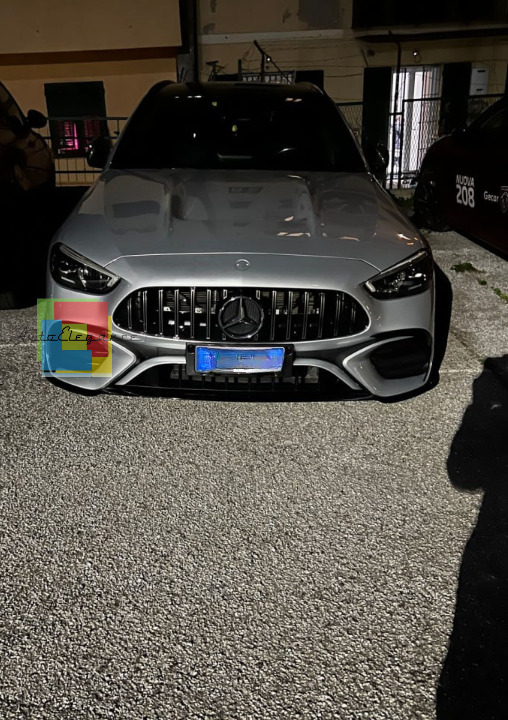 🔥BODYKIT ADATTO PER Mercedes Classe C W205 14-18 Conversione in W206 C63 Desi🔥