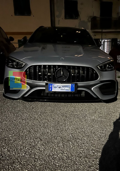🔥BODYKIT ADATTO PER Mercedes Classe C W205 14-18 Conversione in W206 C63 Desi🔥