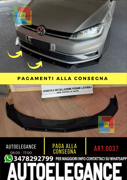 🔥0037 SPLITTER ADATTO PER VW Polo Aw1  gti🔥