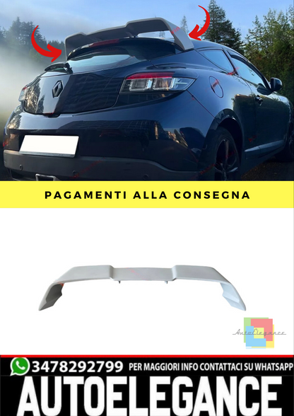 🔥SPOILER ADATTO PER RENAULT MEGANE 3 COUPE - RS STILE modello standard🔥