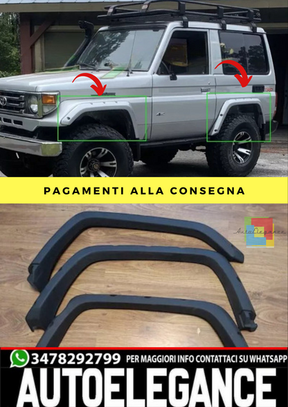 🔥PARAFANGHI ALLARGATI ADATTO PER Toyota Land Cruiser HZJ70 BJ70🔥