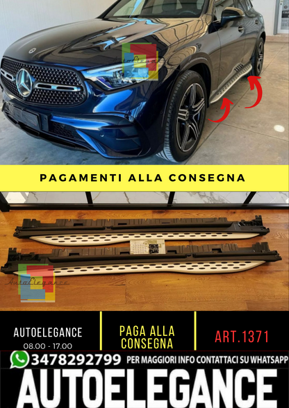 🔥1371 PEDANE ADATTO PER MERCEDEZ BENZ GLC SUV X254 C254 COUPE 2022+ SATINATE🔥