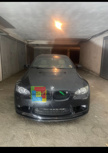 🔥0671 SPLITTER ANTERIORE ADATTO PER BMW E92 E93 M3 2007+ NERO LUCIDO🔥