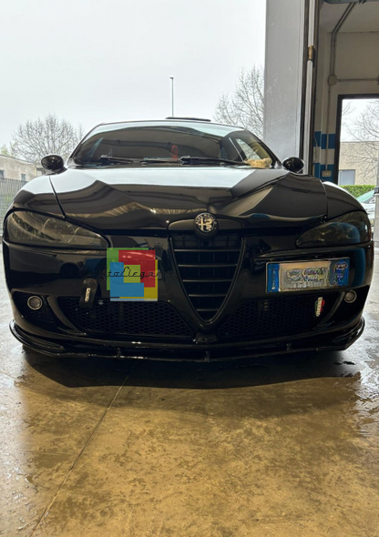 🔥SPLITTER ADATTO PER ALFA ROMEO GIULIA 147 NERO LUCIDO🔥