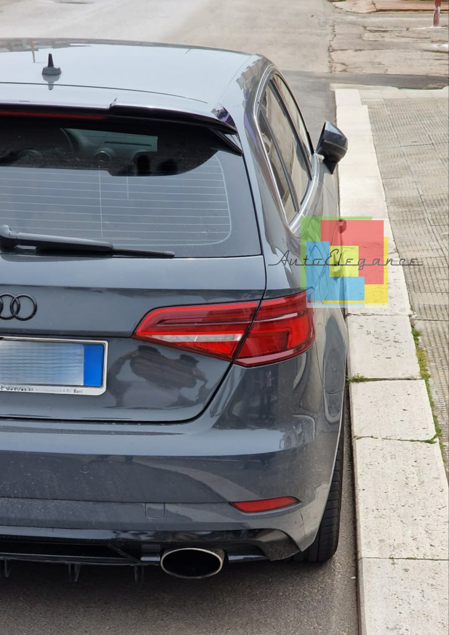🔥0964 MINIGONNE ADATTO PER AUDI A3 8V 2012-2020 LOOK S3 ABS SPECIFICHE🔥