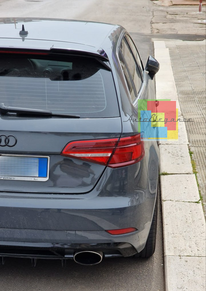 🔥0964 MINIGONNE ADATTO PER AUDI A3 8V 2012-2020 LOOK S3 ABS SPECIFICHE🔥