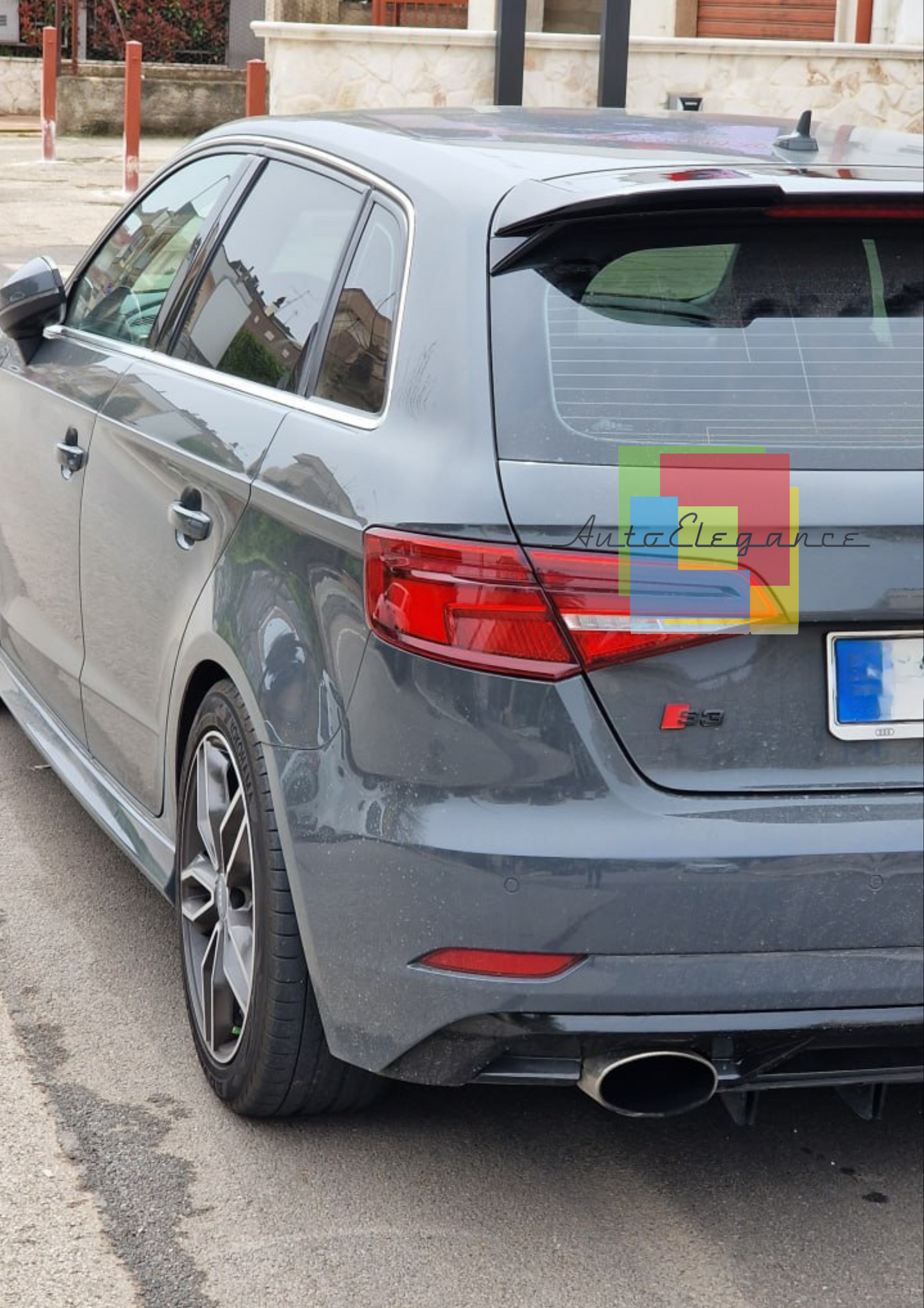 🔥0964 MINIGONNE ADATTO PER AUDI A3 8V 2012-2020 LOOK S3 ABS SPECIFICHE🔥