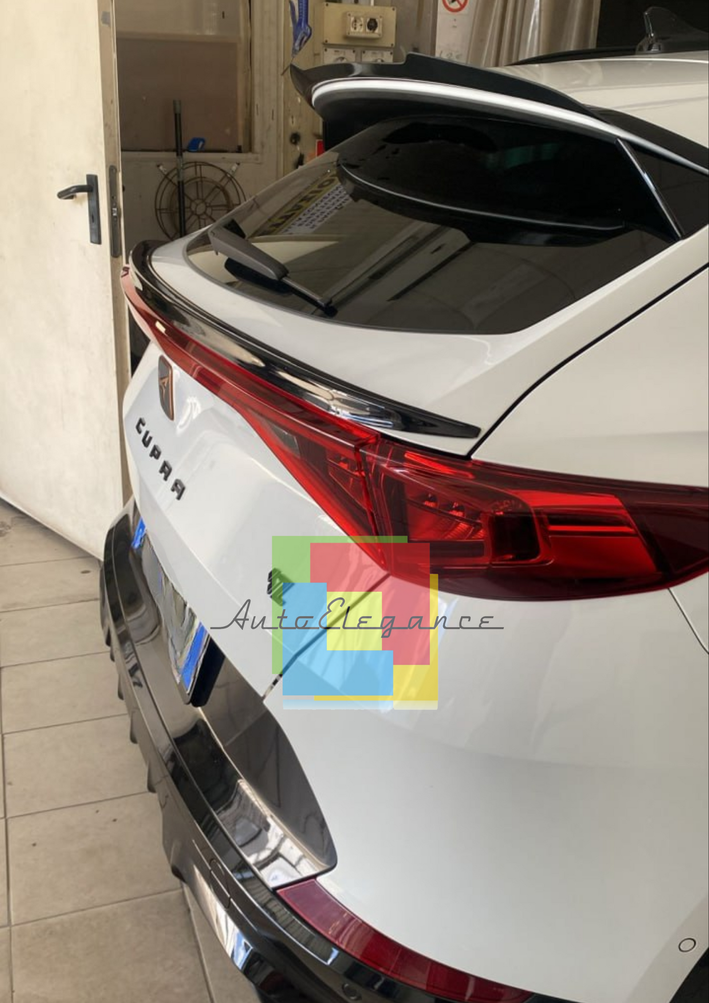 🔥2027 SPOILER ADATTO PER CUPRA FORMENTOR 2020+ NERO LUCIDO (BAGAGLIAIO)🔥