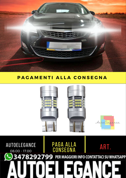 ✨KIT T20 LED POSIZIONE DIURNA BILUCE LED CAN BUS ADATTO PER  OPEL ASTRA J✨