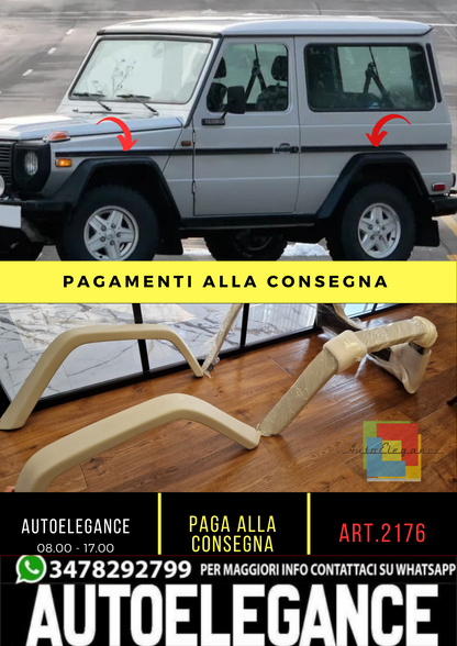 🔥2176 PARAFANGHI ADATTO PER MERCEDES BENZ CLASSE G W460 W461 GREZZI🔥