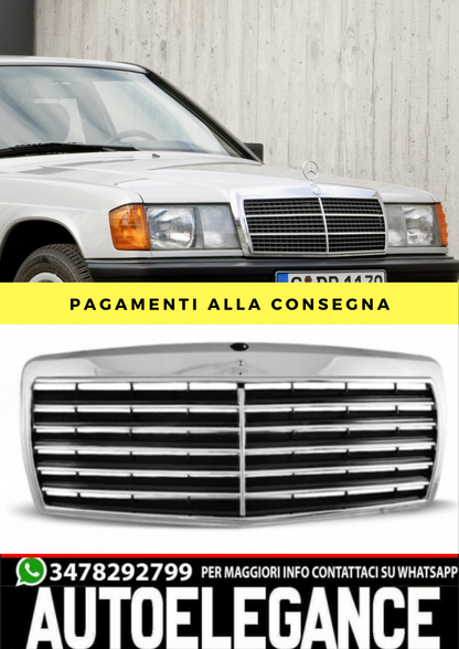 GRIGLIA  addata  per  MERCEDES W201 190 12.82-05.93