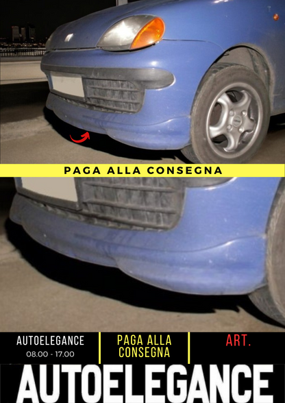 ✌️😎SPLITTER ANTERIORE ADATTO PER FIAT 600😎✌️
