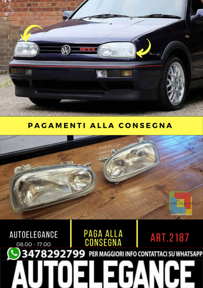 🔥2187 FARI ANTERIOREI ADATTO PER VW GOLF 3 1991-1997🔥