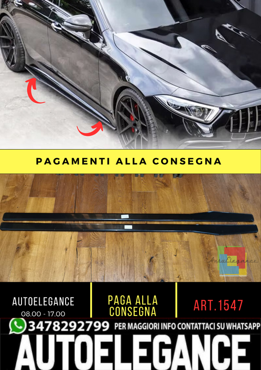 ⭐1547 sotto minigonne Laterali Estensioni per  C257 CLS400 CLS550 CLS63 AMG 18⭐