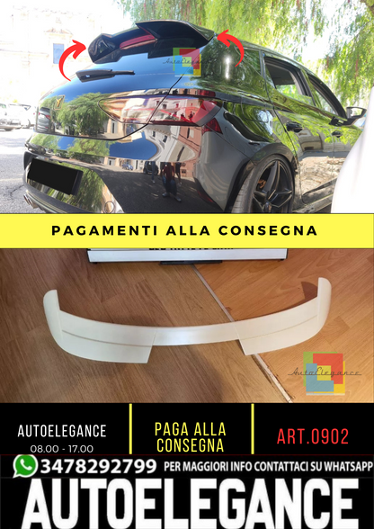 🔥0902 SPOILER TETTO ADATTO PER SEAT LEON 5F 5 PORTE 2012-2020 LOOK CUPRA🔥