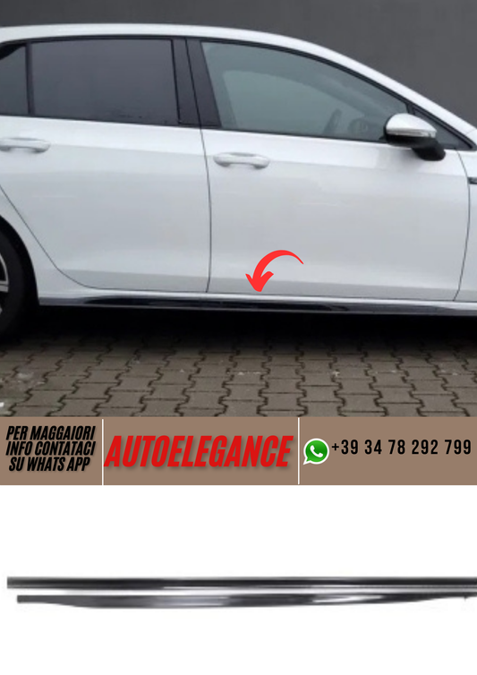 ❤️ Miningonne laterali  spoiler ADATTO PER VW GOLF VIII ❤️