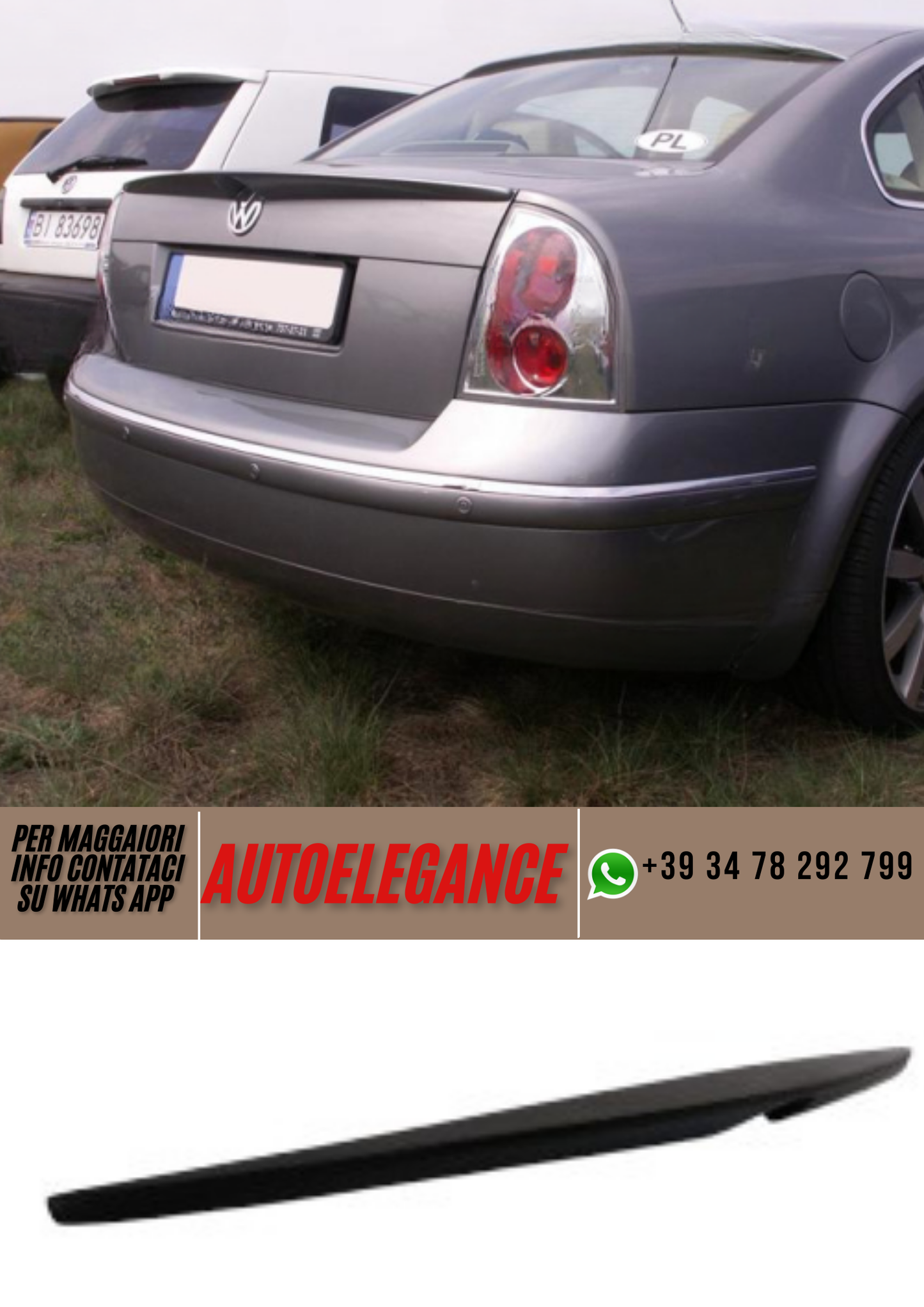❤️Spoiler   ADATTO PER VW PASSAT ❤️