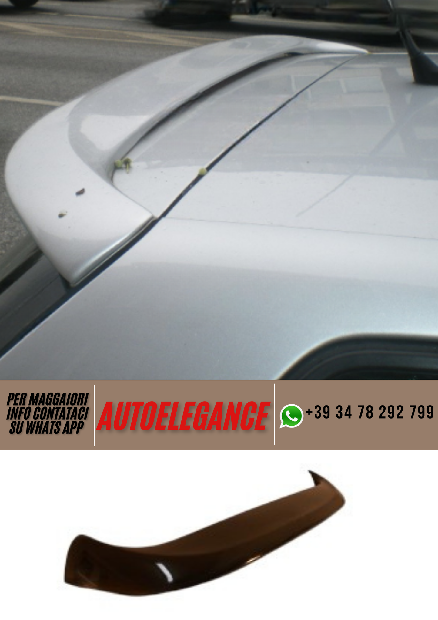 ❤️Spoiler ADATTO PER VW POLO❤️