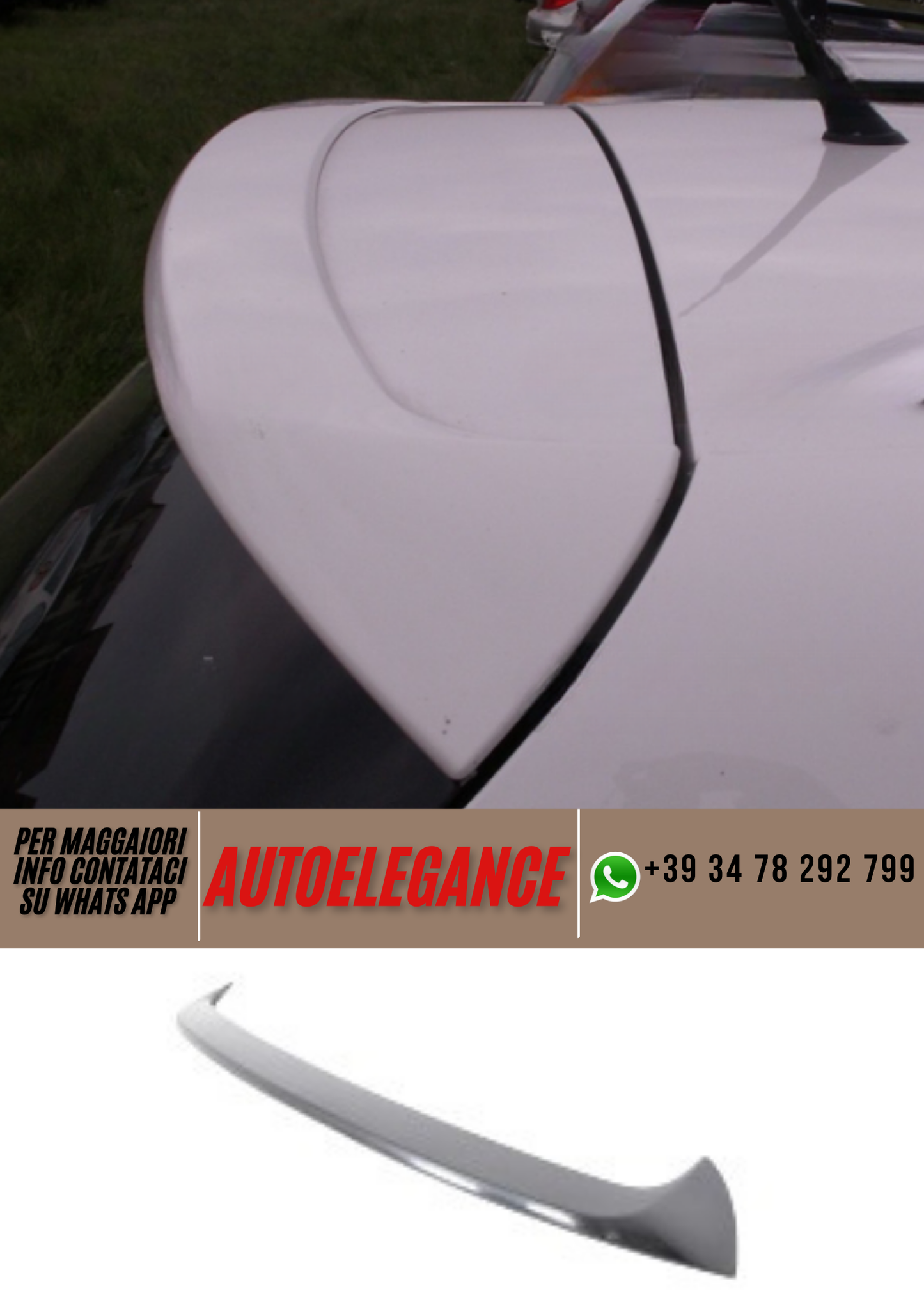 ❤️Spoiler  ADATTO PER VW TIGUAN 2007-2016❤️
