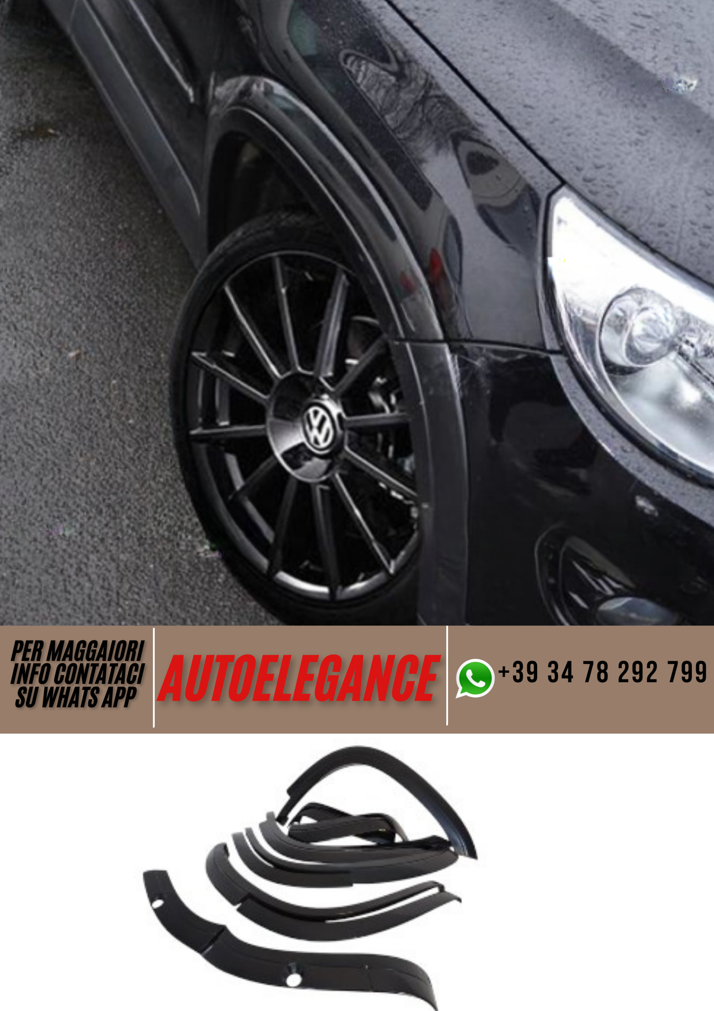 ❤️Estensioni passaruota  ADATTO PER VW TIGUAN ❤️
