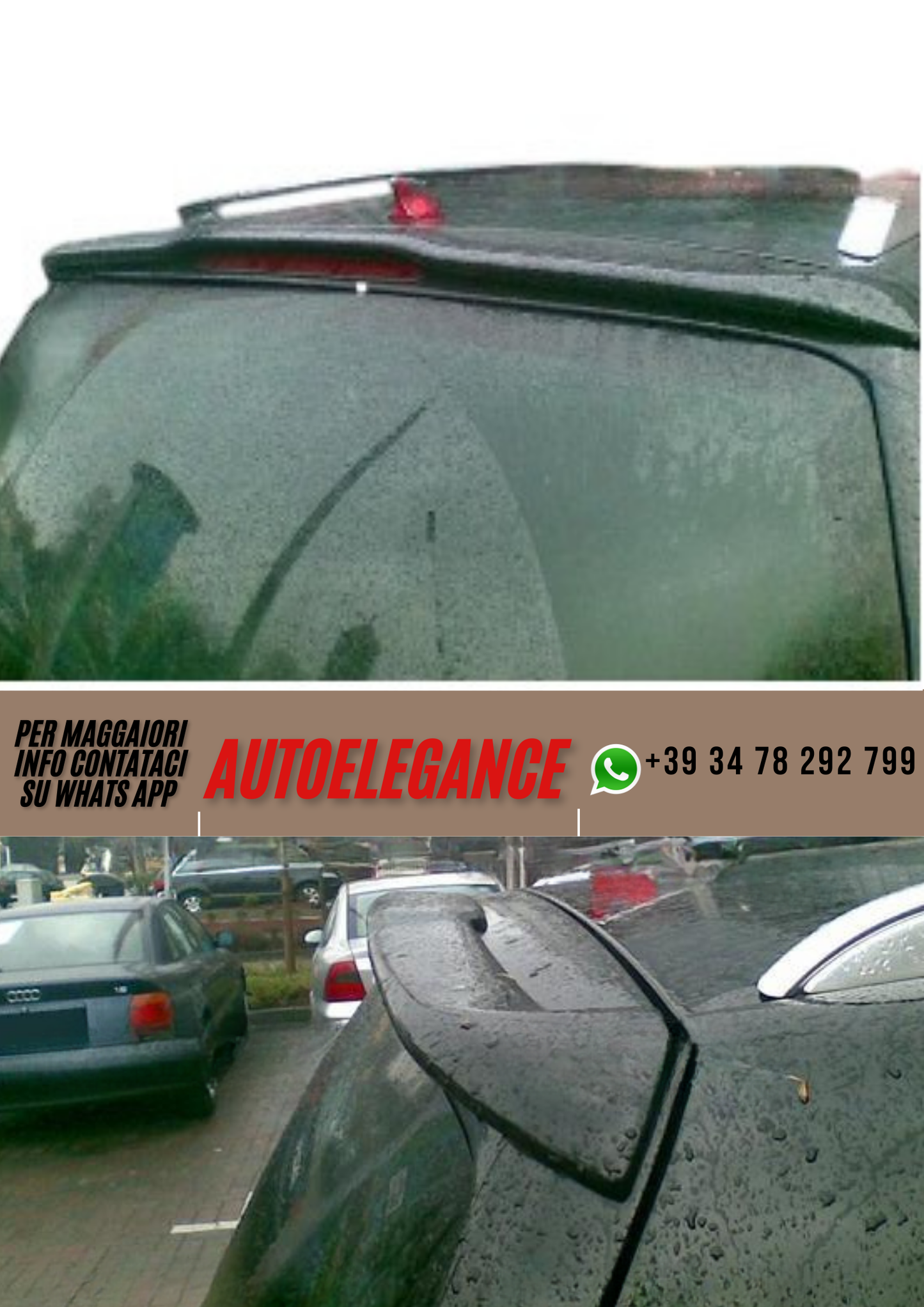 ❤️Spoiler   ADATTO PER VW TOURAN ❤️