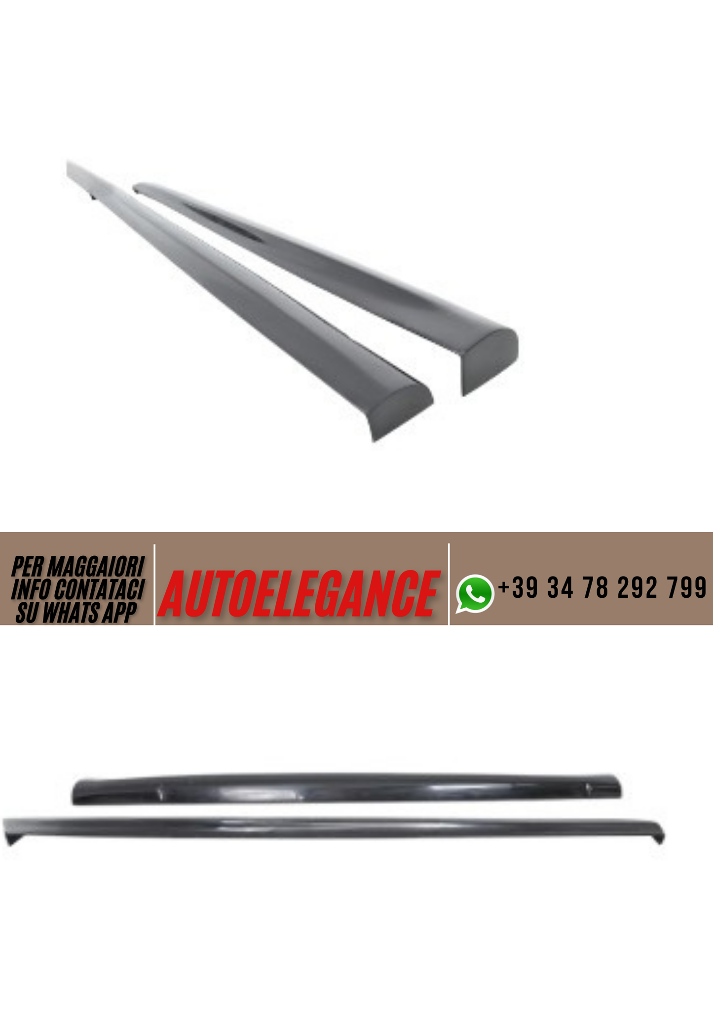 ❤️Minigonne laterali spoiler ADATTO PER SKODA OCTAVIA 3❤️