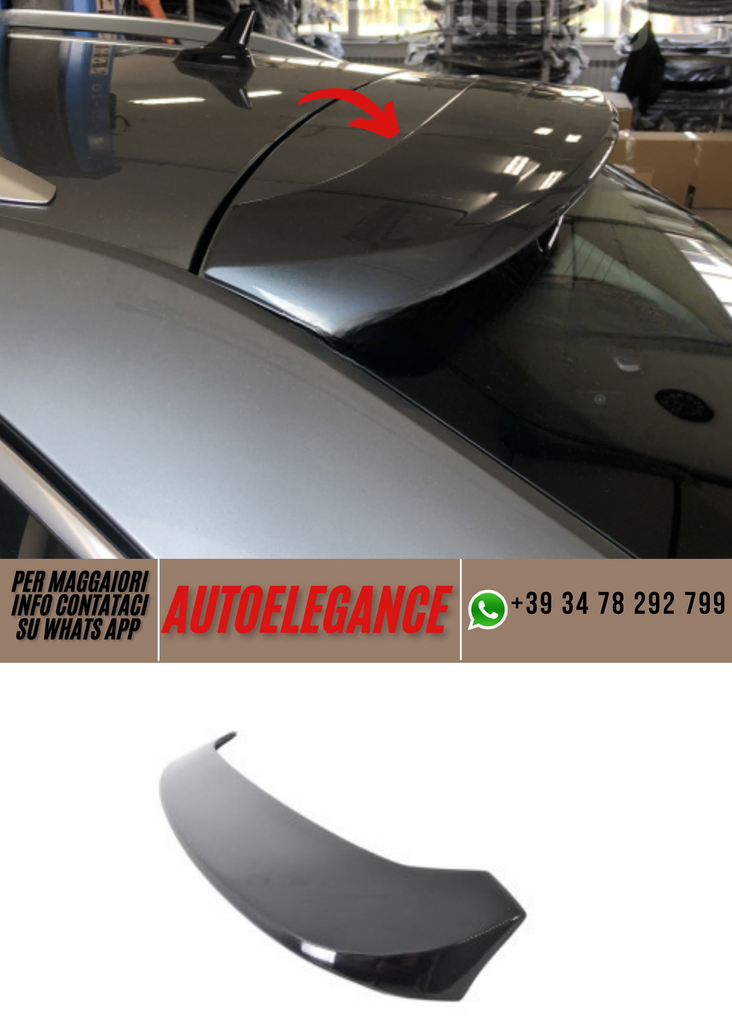 ❤️Spoiler   ADATTO PER SKODA SUPERBO 3❤️