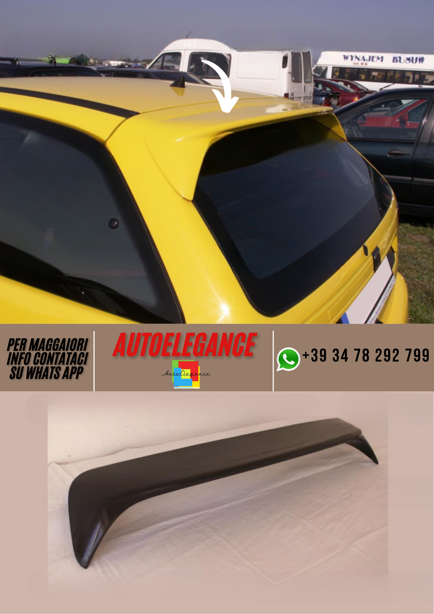 ❤️Spoiler Ver I SEAT Ibiza 1994-1999❤️