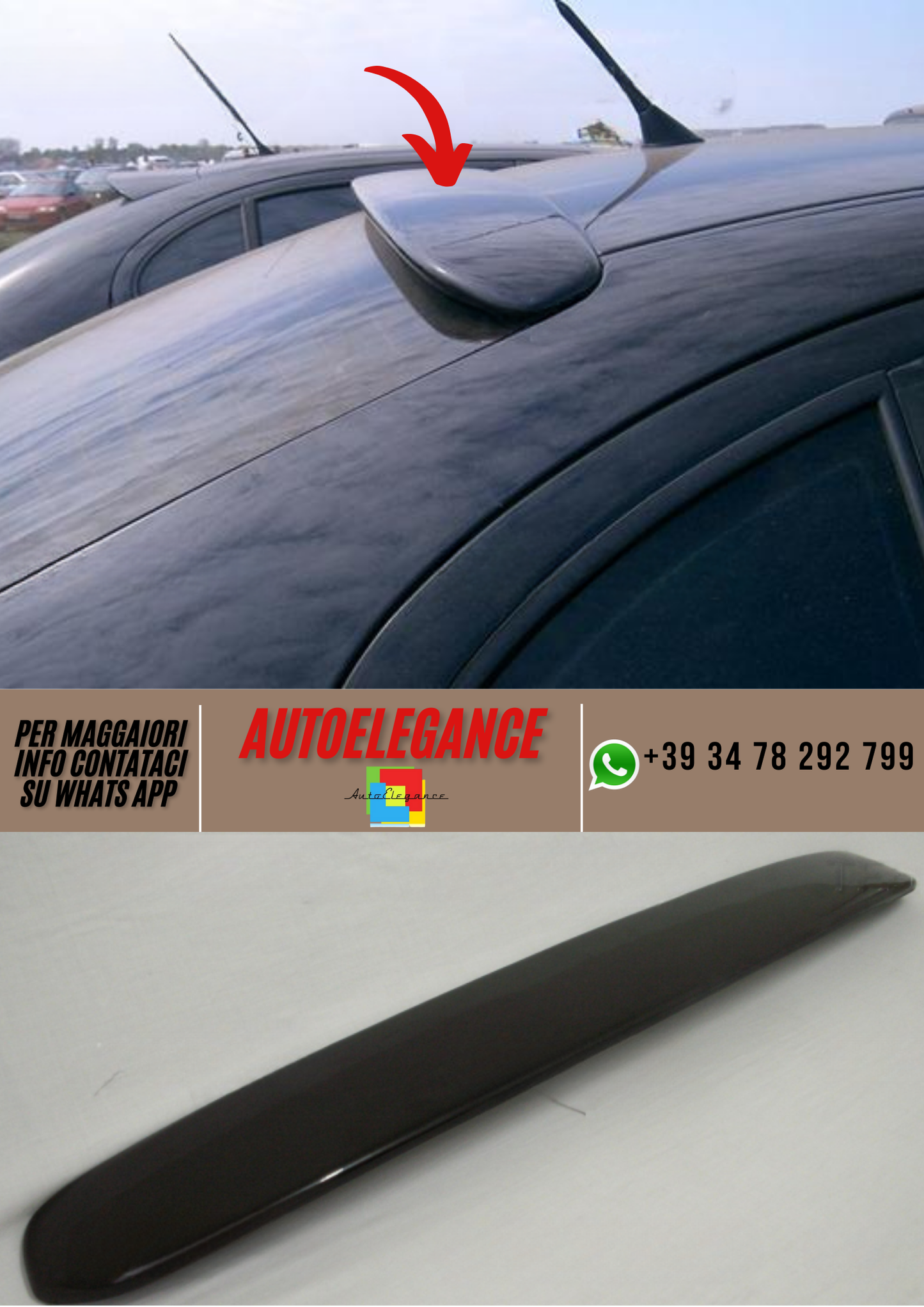 ❤️Spoiler parabrezza SEAT Toledo II❤️