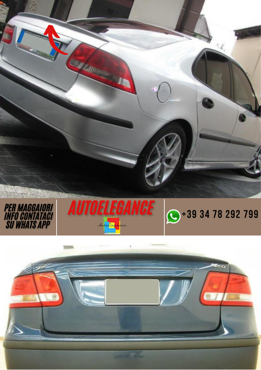 ❤️Spoiler  ver 1 SAAB 9-3 2002-2007 Berlina❤️