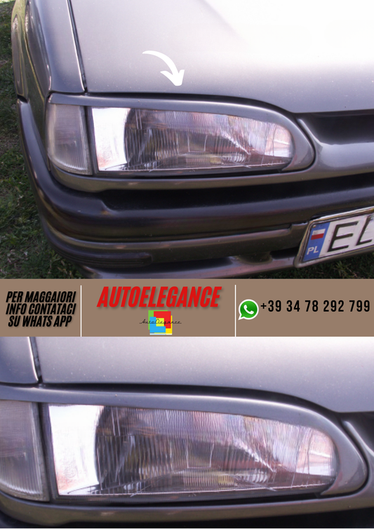 ❤️Palpebre  per fari RENAULT 19 fase II dal 1992❤️
