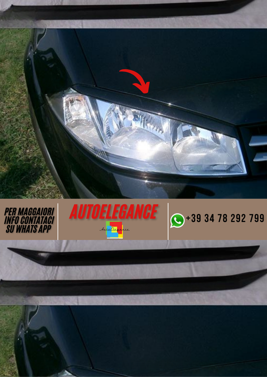 ❤️Palpebre per fari RENAULT Megane 2 2002-2005❤️