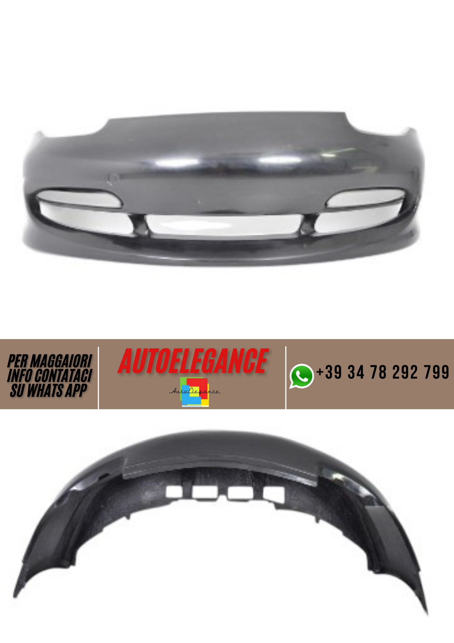 ❤️Paraurti anteriore PORSCHE Boxster 986❤️