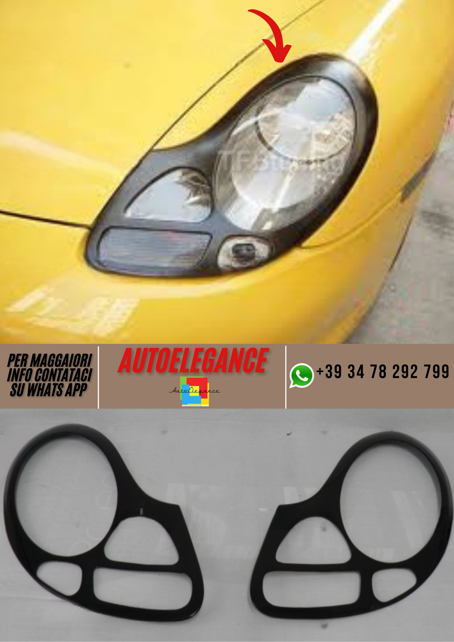 ❤️Coperture coprifaro per PORSCHE BOXSTER 986❤️