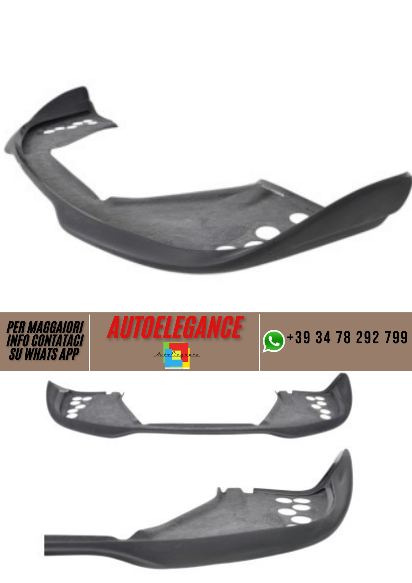 ❤️Spoiler paraurti anteriore PORSCHE 911 993 TURBO 1994-1998❤️