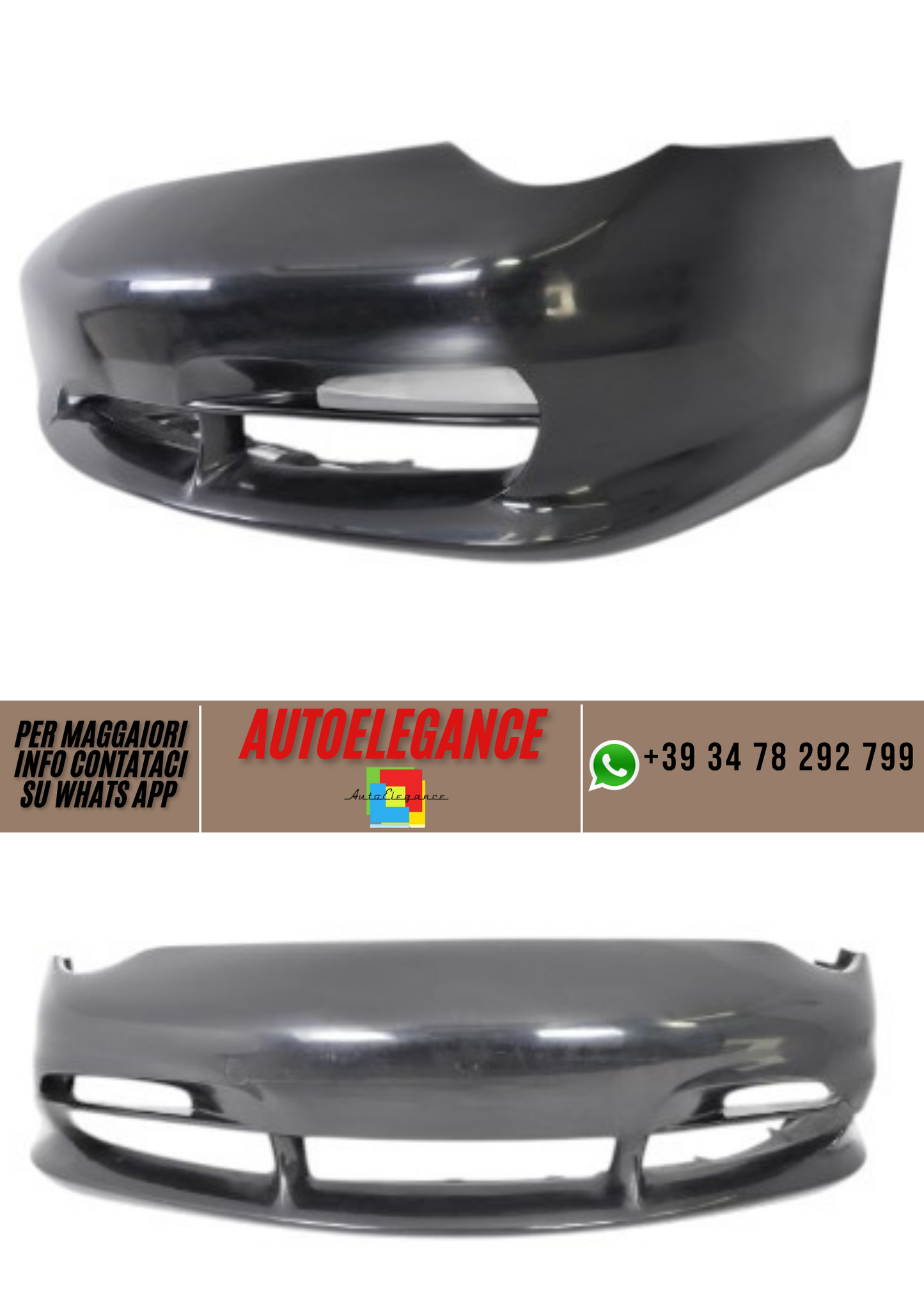 ❤️Paraurti anteriore PORSCHE 911 996 facelift 2002-2006❤️