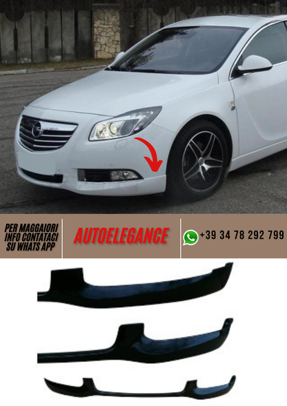 ❤️Spoiler Anteriore Compatibile per Opel Insignia 2008–2013 – Look Sportivo❤️
