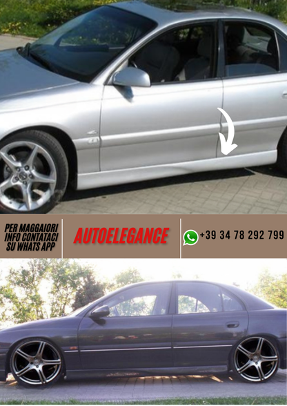 ❤️ Minigonne Laterali Compatibili con OPEL Omega B 1994–2003 ❤️