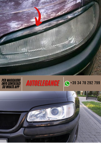 ❤️ Palpebre  Fari Anteriori Compatibili con OPEL Omega B 1994–2003❤️